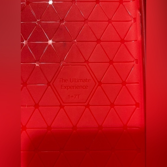 ‼️SALE‼️ One Plus 7T RED phone case cover Great Condition - Picture 2 of 3